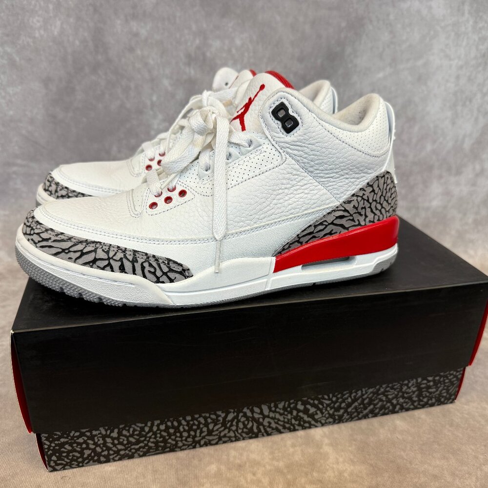 Air Jordan 3 Retro NRG – White/Fire Red-Cement | Men’s Size 8.5 | New in Box